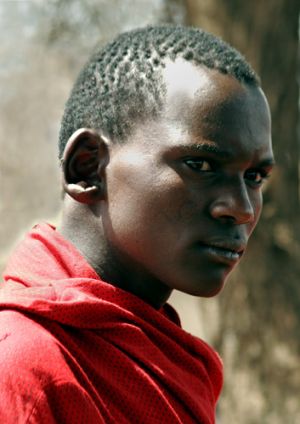 Young Masai Man 